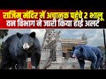 Rajim News : मंदिर में अचानक पहुंचे 2 भालू | भालू की आमद