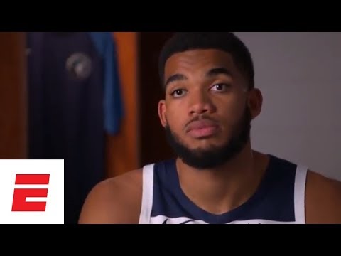 Karl-Anthony Towns on Jimmy Butler and team's expectations going into the 2018 NBA season | ESPN