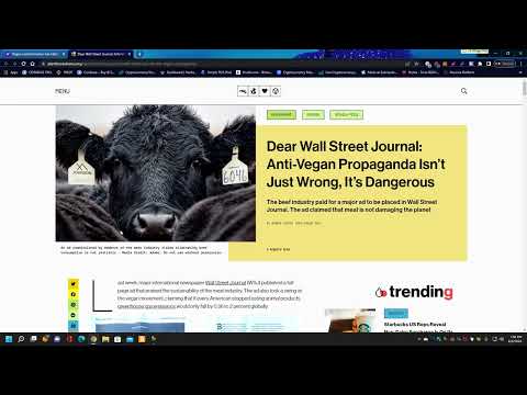 Veganism KILLS. Vegan's just don't like being exposed for their fake concern over the world.