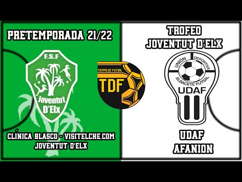 Trofeo Joventut d'Elx 20/21. Clínica Blasco - VisitElche.com Joventut d'Elx vs Udaf Albacete Futsal