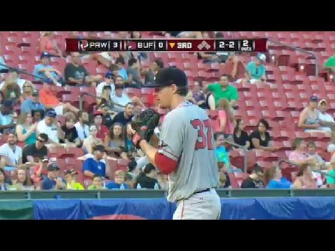 Pawtucket's Haley records strikeout
