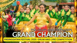Download lagu PNS Drum and Lyre Corps - FINAL PERFORMANCE [GRAND CHAMPION - PASINGGATAN FESTIVAL 2025] mp3