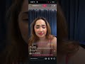 Aditi Mistry Insta Live Instagram Instalive Livestreaming Desi Aditi Love