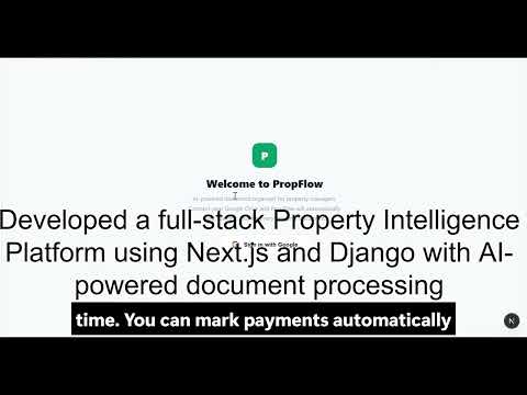 PropFlow demo preview
