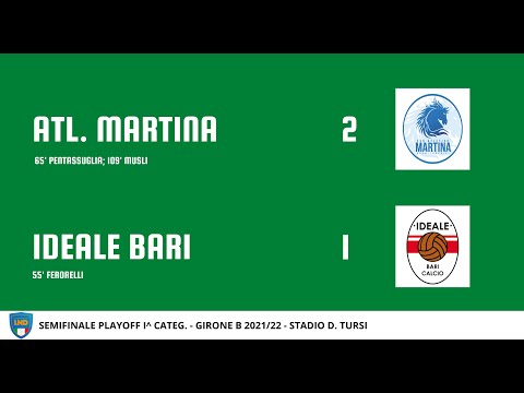ATL. MARTINA - IDEALE BARI 2 - 1