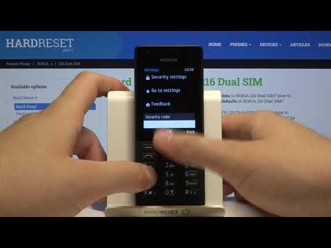 How to Hard Reset NOKIA 216 – Restore Defaults / Factory Reset
