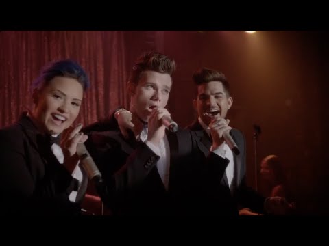The Happening - Glee Cast - Chris Colfer, Demi Lovato & Adam Lambert
