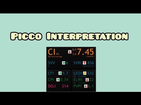 Picco Monitoring Interpretation (step by step )