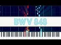 Prelude in C sharp major BWV 848 by Johann Sebastian Bach