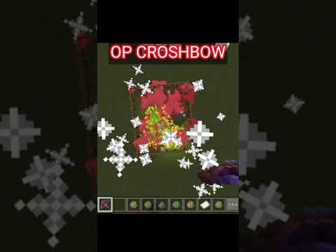 Insane Crossbow Hack in Minecraft PE!