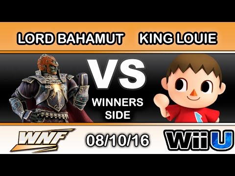 WNF 3.2 - Lord Bahamut (Ganondorf) Vs. King Louie (Villager) Winners Side - Smash Wii U