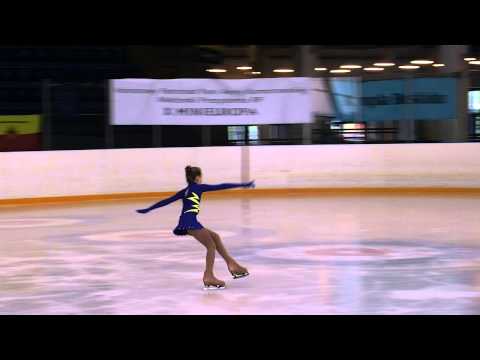 16 Aliaksandra RAZINA MiniEuropa 2014 Silver Girls   Free Skating