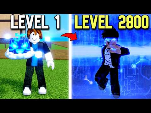 Noob to Max Level Using Rework CONTROL FRUIT in Blox Fruits