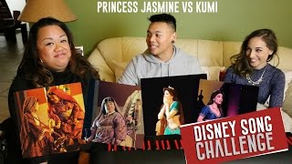 Disney Song Challenge - Princess Jasmine vs Kumi | AJ Rafael