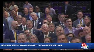 LIVE: Memorial Service for legendary LSU coach Skip Bertman