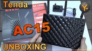 Unboxing/First Look: Tenda AC15 / DSL WLAN Router / AC1900 Dual-Band Gigabit WiFi / USB3.0 / IPv6