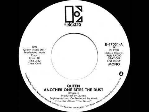 1980 Queen - Another One Bites The Dust (mono radio promo 45)