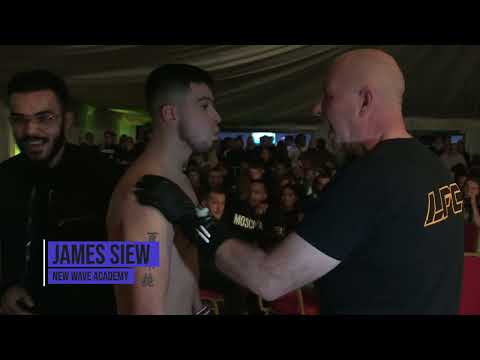 Lion Fighting Championships 21 -  WELTERWEIGHT AMATEUR K1 James Siew  VS   Callum Courtney