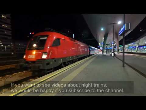 Vienna to Berlin Night train (sleeper - sleeping car)