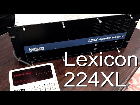 Lexicon 224XL Hardware Reverb!
