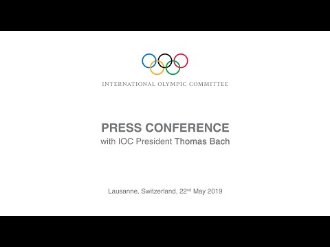 Press Conference with IOC President Thomas Bach