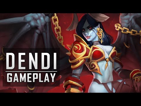 Dendi (Queen of Pain) Gameplay Dota 2 MMR