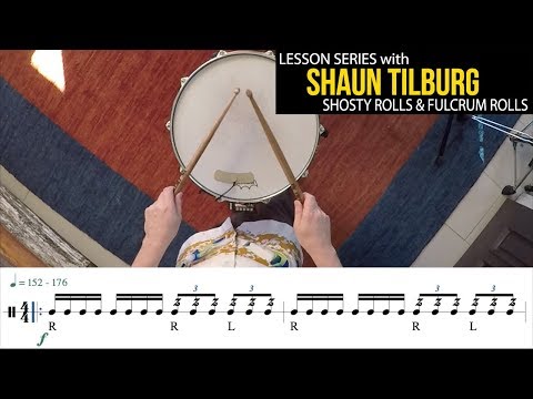 Shaun Tilburg's Regimen:  Shosty Rolls and Fulcrum Rolls