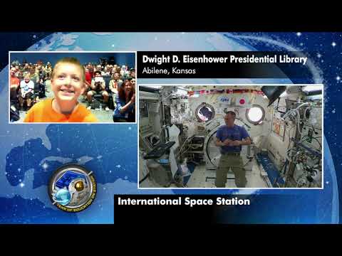 Expedition 56 Education Inflight Interview - Eisenhower Presidential Library - July 2, 2018