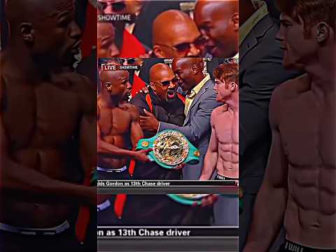 Floyd Mayweather vs Canelo Alvarez 🥊🥶 #floydmayweather #foryou #caneloalvarez #boxer