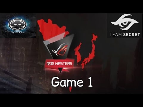 Execration vs Secret - Game 1 - ROG MASTERS - Grand Final - Highlights