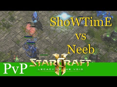 ShoWTimE vs Neeb (PvP) - WCS Valencia - Starcraft 2: LotV Profi Replays [Deutsch | German]
