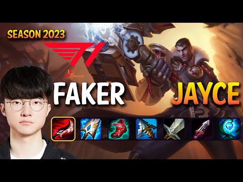 T1 Faker JAYCE vs ORIANNA Mid - Patch 13.22 KR Ranked