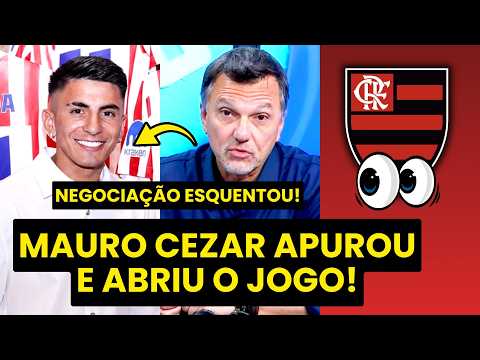 “O FLAMENGO ESTÁ SIM AVANÇANDO pelo ALMADA! O que EU APUREI é que…” MAURO CEZAR FALA TUDO!