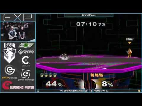 EXP 2015 - COG MVG | Mew2king (Marth, Sheik) vs MIOM | SFAT (Fox) - Melee Singles Grand Finals
