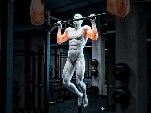ПОДТЯГИВАНИЯ ВПУСТУЮ ❌ Почему спина не растет? #спорт #fitness #какнакачатьбицепс #sports #workout