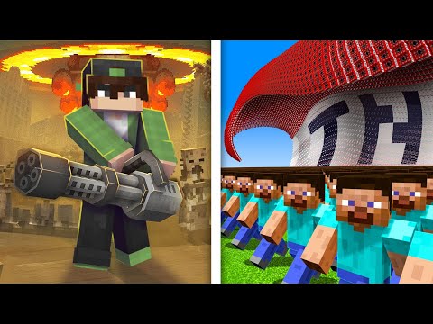 YOUTUBER vs 5 SVĚTOVÝCH VÁLEK v Minecraftu