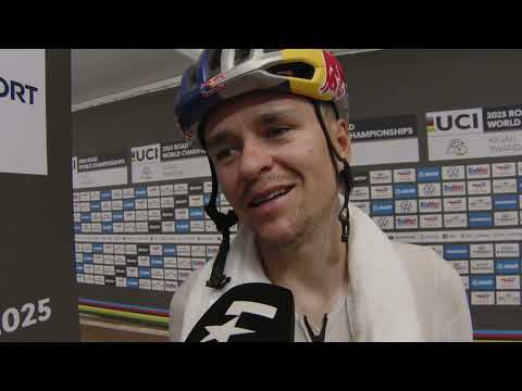 Tom Pidcock - Interview at the finish - Kigali World Championships 2025