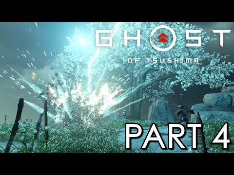 Ghost Of Tsushima Base PS4 Hard Difficulty Gameplay Walkthrough Part 4 - Heavenly Strike