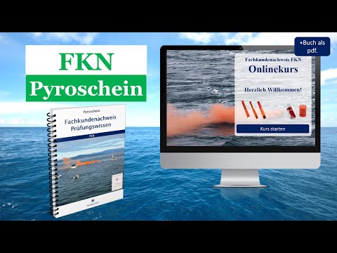 Fachkundenachweis Pyroschein Onlinekurs von SegelnAG, FKN
