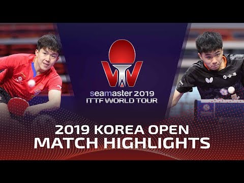 Wang Chuqin vs Lin Yun-Ju | 2019 ITTF Korea Open Highlights (R32)