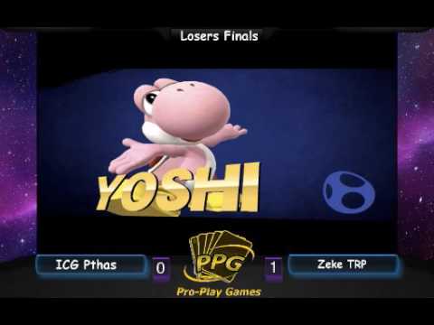 PPG Weekly! - 10/30/16 Losers Finals - ICG | Pthas (Marth, Corrin) vs Zeke TRP (Yoshi)