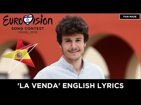 Miki - La Venda (The Blindfold) | ENGLISH LYRICS | Spain Eurovision 2019 | Fan Made