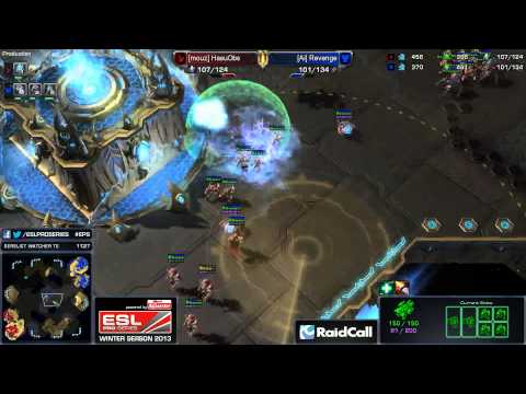 #250 HasuObs(P) vs. Revenge(T) - EPS Winter 2013 Cup #2 StarCraft II Heart of the Swarm Video
