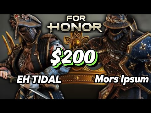 In this HOF $200 Money Match EH Tidal test his Skills against Mors Ipsum a ALL TIME GOAT [For Honor]