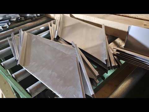 Ortgang-Verkleidung: Scharen richten.