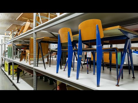 Inside Vitra Design Museum's Jean Prouvé Collection with Rolf Fehlbaum and Nora Fehlbaum