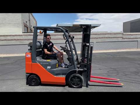 TOYOTA 8-series 8FGCU25 LP (Propane) #2908 - Forklift for Sale