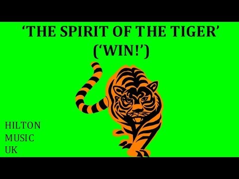 (#Original Song: License? Cover Version?) 'WIN!' (The Spirit Of The Tiger!) #Folk #Country #Sport