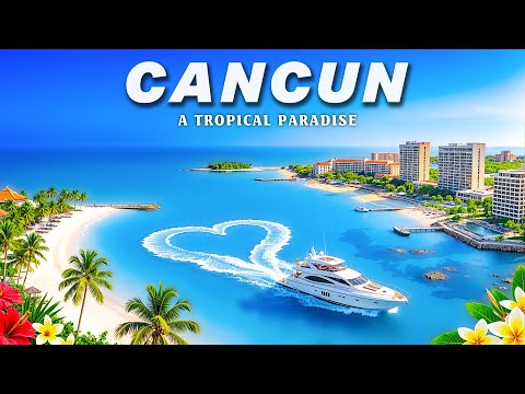 Cancun 4K Drone Footage | Explore the Paradise Beaches & Vibrant Nightlife with Deep House Chill