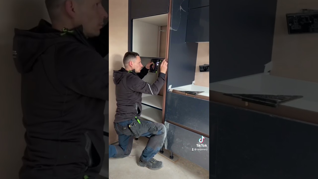 Kitchen appliances install